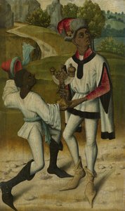Balthazar, One of the Three Magi, with a Servant, c.1480-90 by Netherlandish School